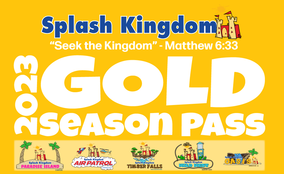 CAN Season Passes Splash Kingdom Waterparks